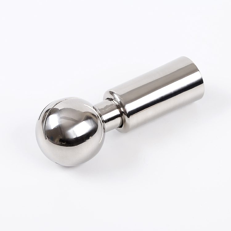 Rotary welded cleaning ball