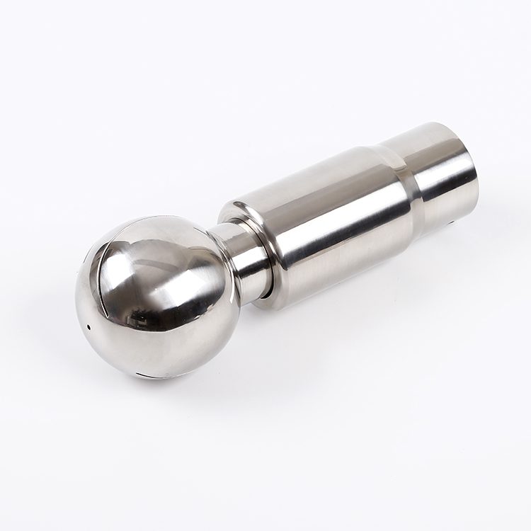 Rotary welded cleaning ball