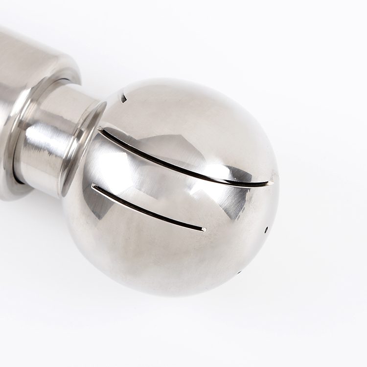 Rotary welded cleaning ball