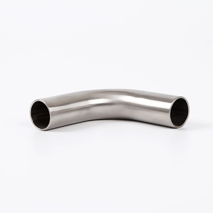 Welded long elbow