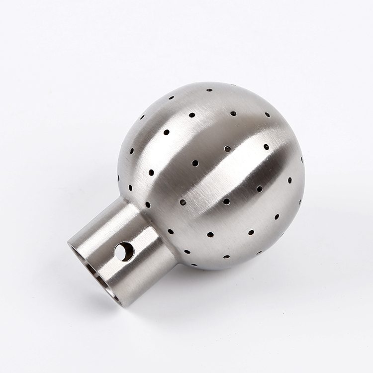 Fixed type bolted cleaning ball