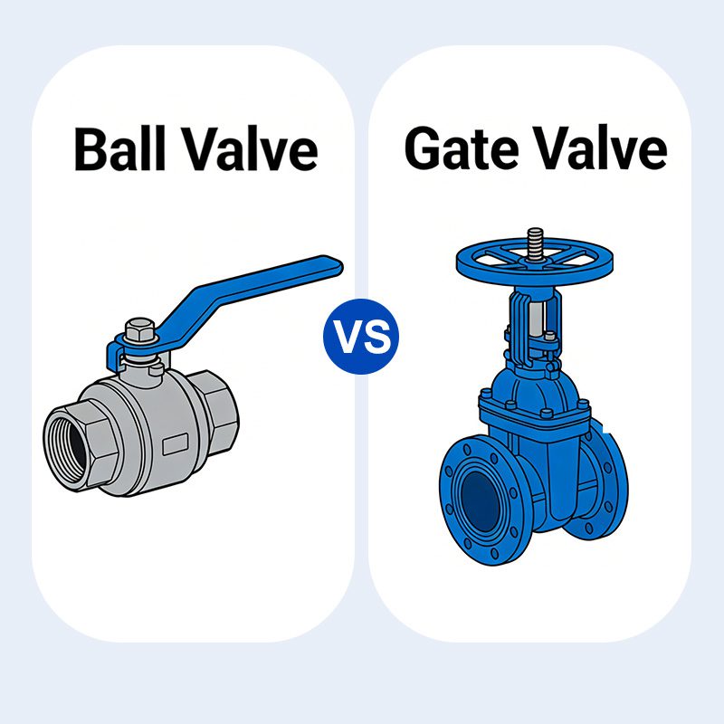 Ball Valves vs Gate Valves: How to Choose the Right Valve for Your Application